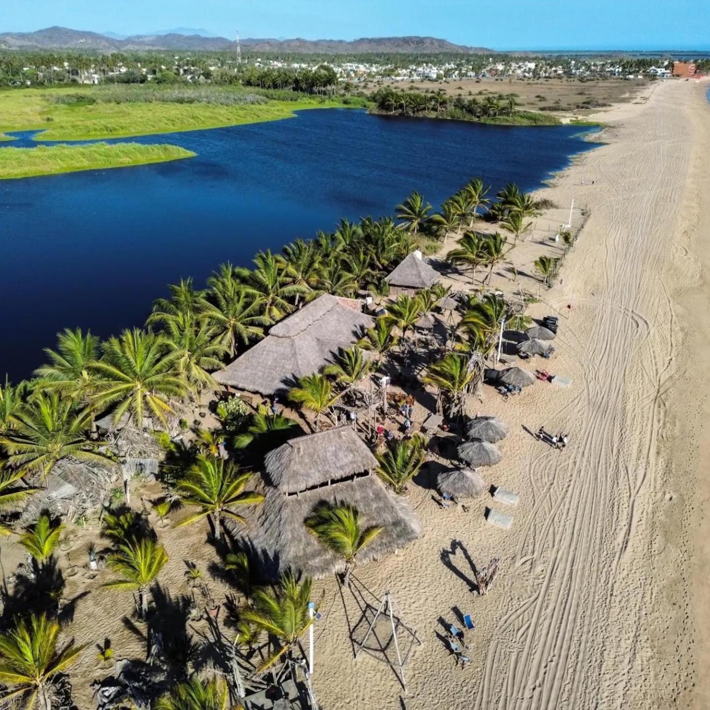 Bungalows Laguna Del Tule San Patricio Eksteriør billede
